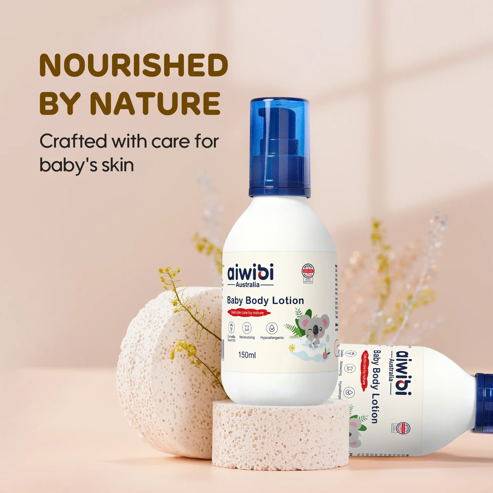 Awibi Baby Body Lotion - 150ml image 1