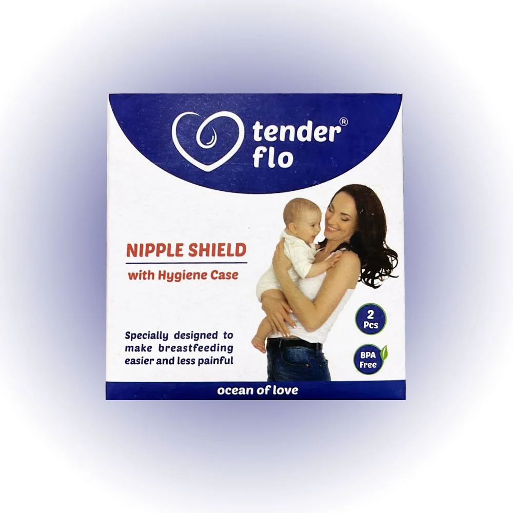 Tender Flo Nipple Shield With Hygenic Case image 1