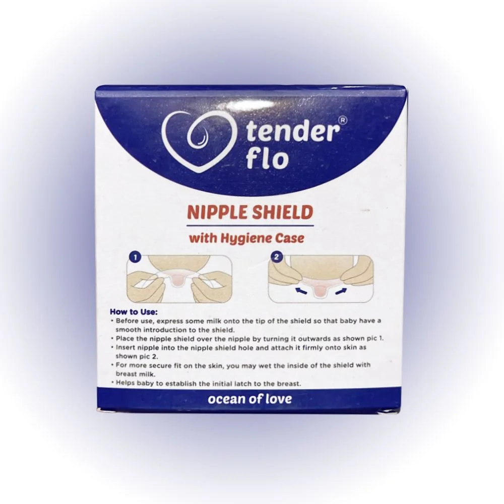 Tender Flo Nipple Shield With Hygenic Case image 2