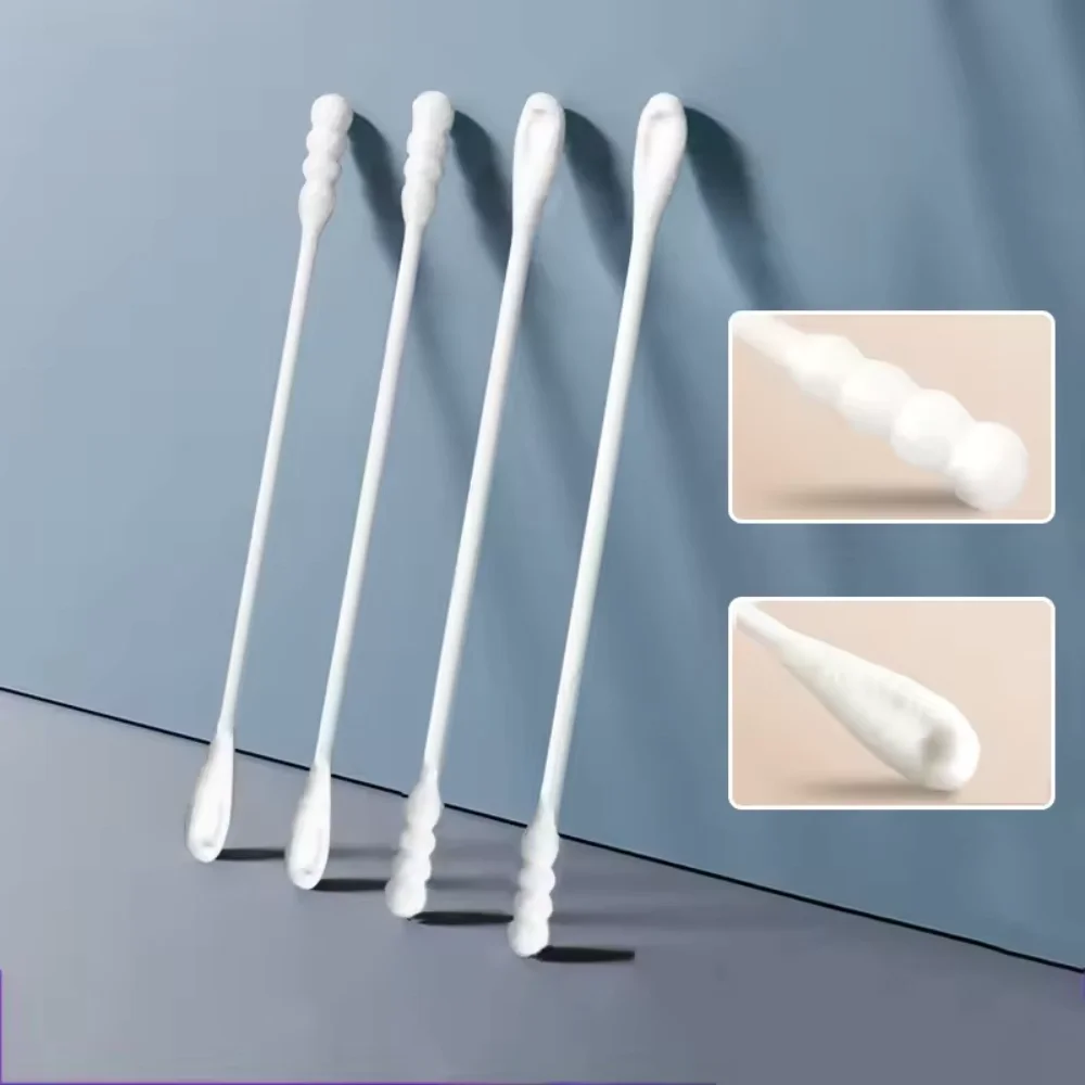 Baby Cotton Buds Swabs Double-ended Sterile, - 200pcs image 2