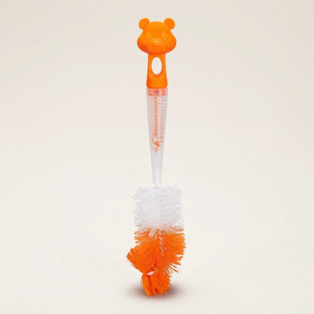 Happy-Happy Bear Baby Feeding Bottle Cleaning Brush image 2