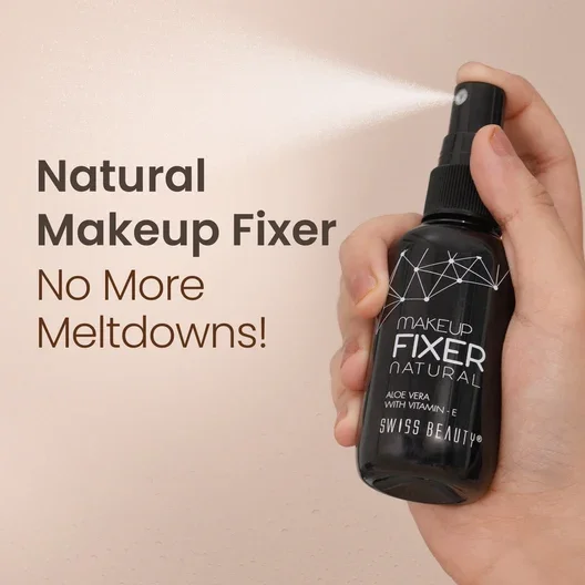 Swiss Beauty Makeup Fixer Natural with Aloevera & Vitamn-E