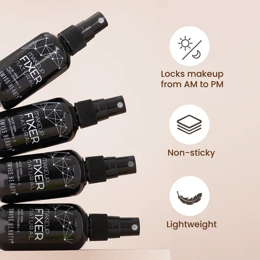 Swiss Beauty Makeup Fixer Natural with Aloevera & Vitamn-E image 3