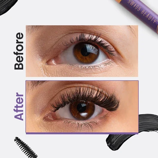 Swiss Beauty Bold Eyes Super Lash Mascara Waterproof image 4