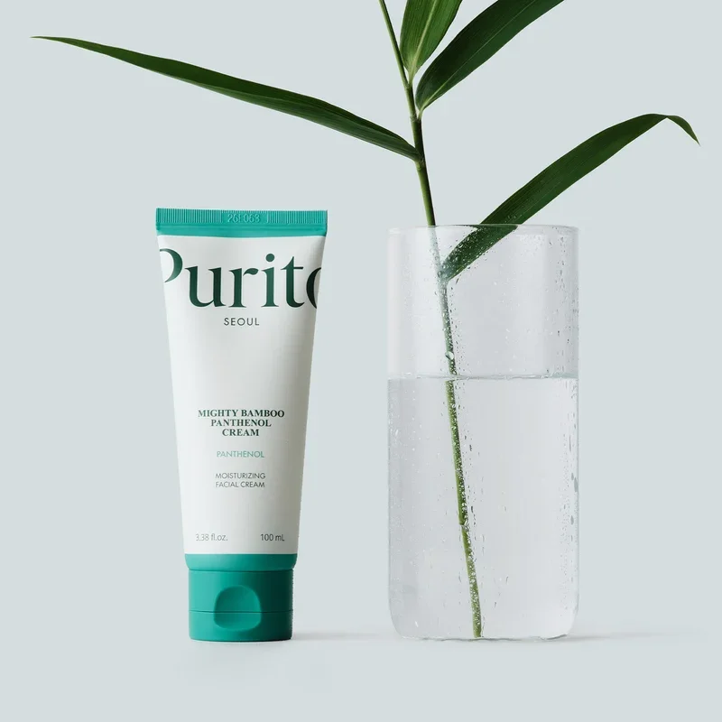 Purito SEOUL - Mighty Bamboo Panthenol Cream - Skin soothing cream - 100ml