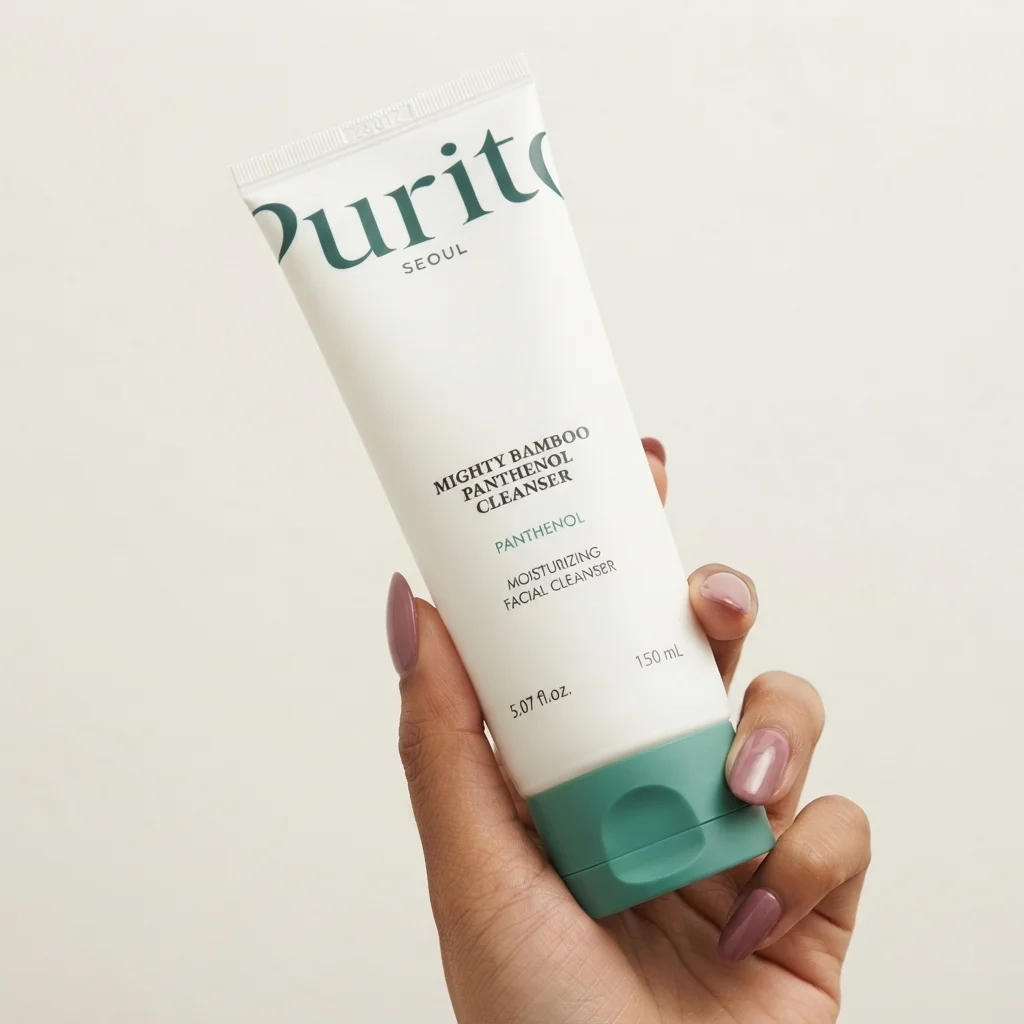 Purito Mighty Bamboo Panthenol Cleanser 150ml – Gentle Hydrating Face Cleanser image 2