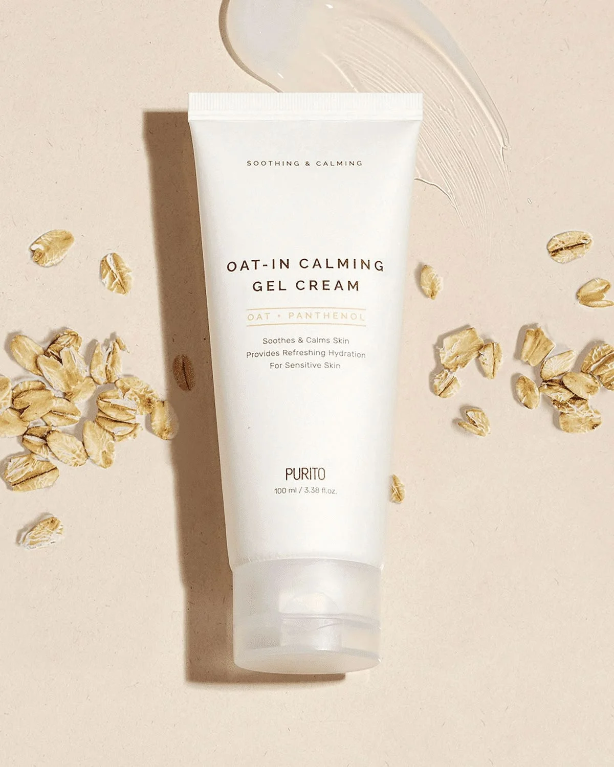 PURITO Oat In Calming Gel Cream,Soothing solution for Sensitive Skin,Lightweight image 2