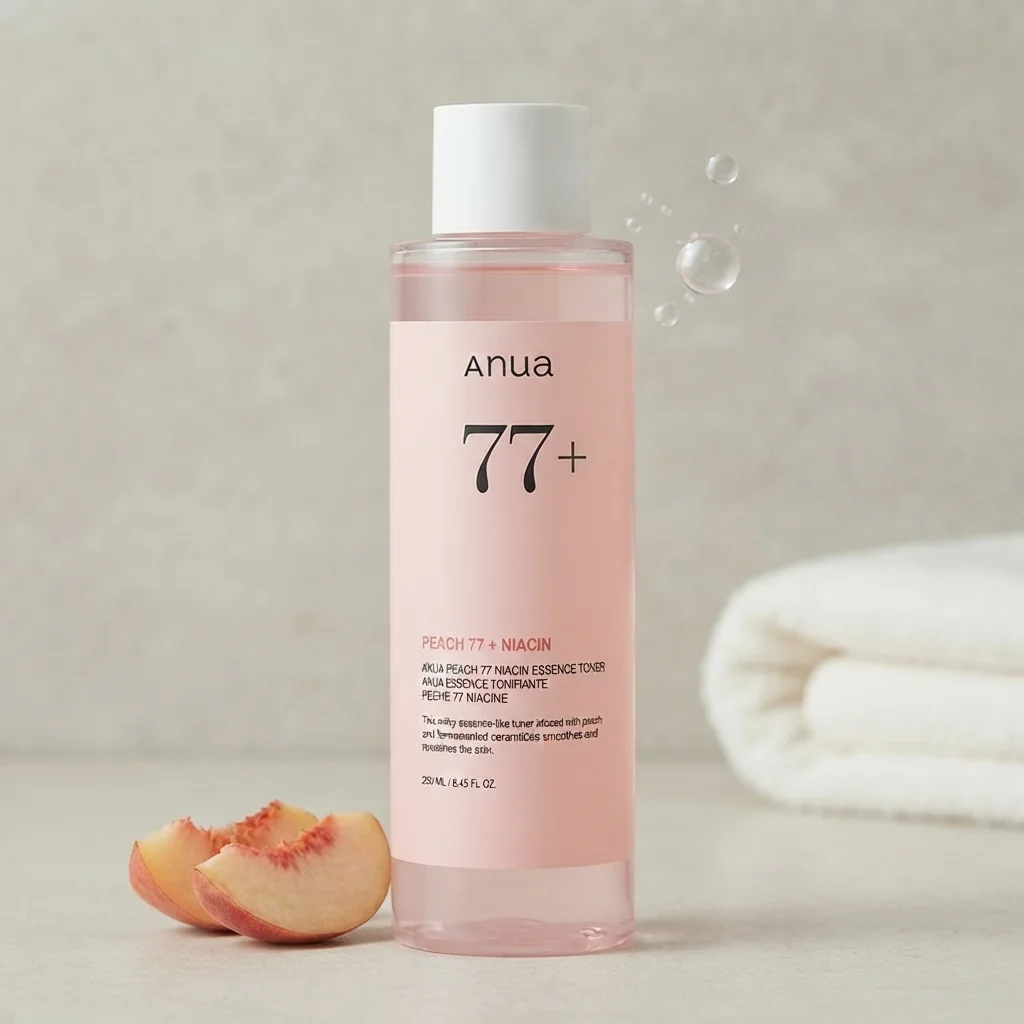 ANUA Peach 77 Niacin Essence Toner 250ml | Korean Skincare