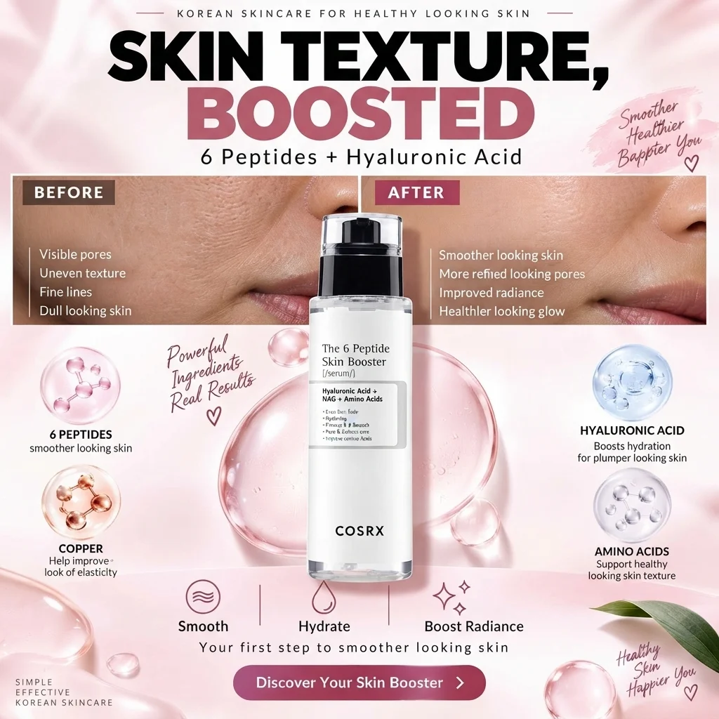 COSRX The 6 Peptide Skin Booster Serum 150ml image 3