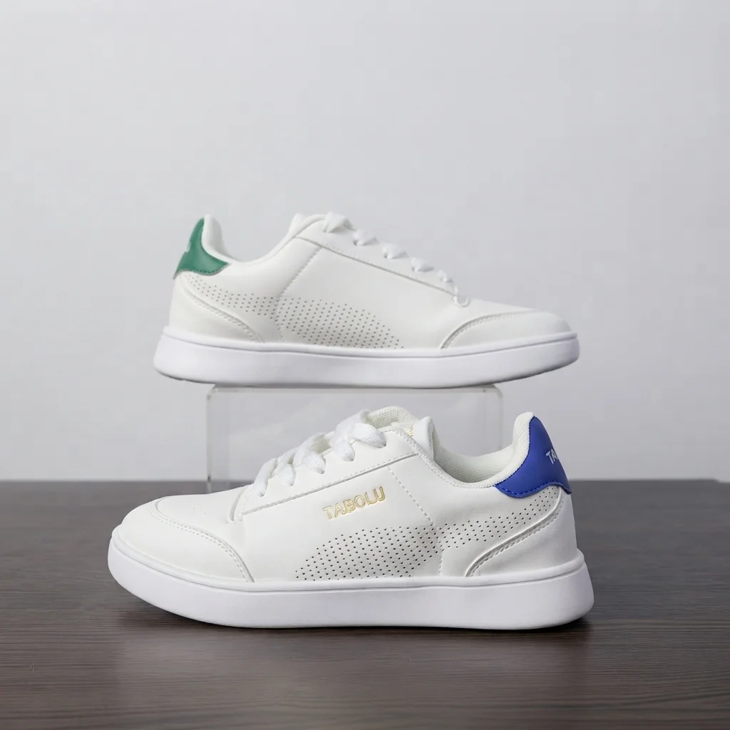TianBaolun Men's White Casual Sneakers image 4